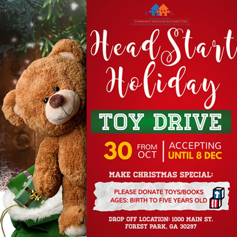 Head Start Holiday Toy Drive